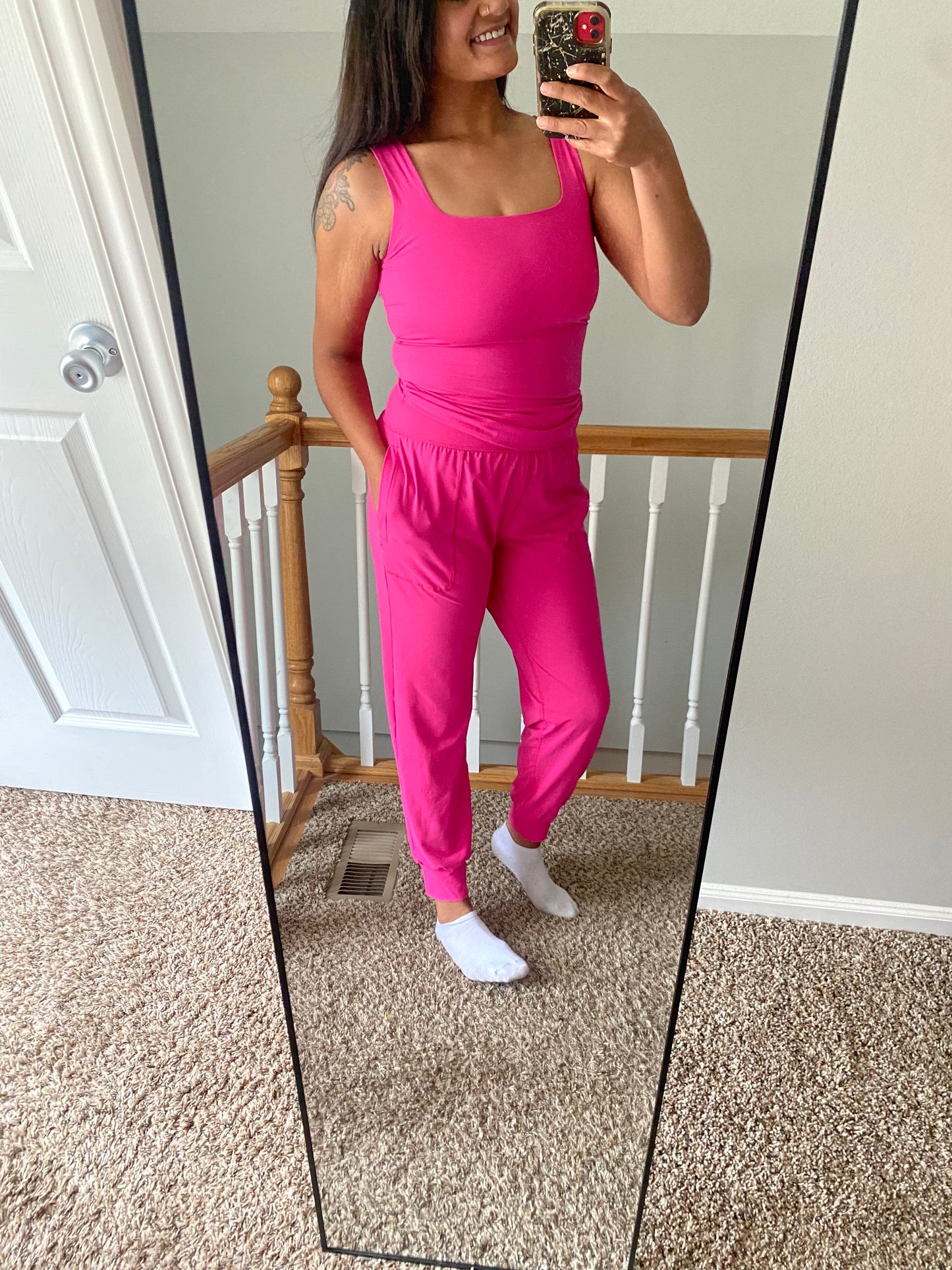 Tank Top with Jogger Pants