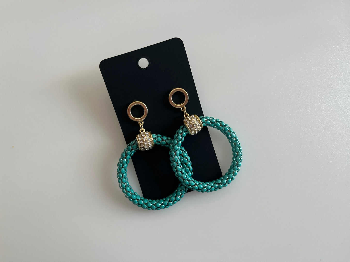 Earrings - Shimmering - Turquoise