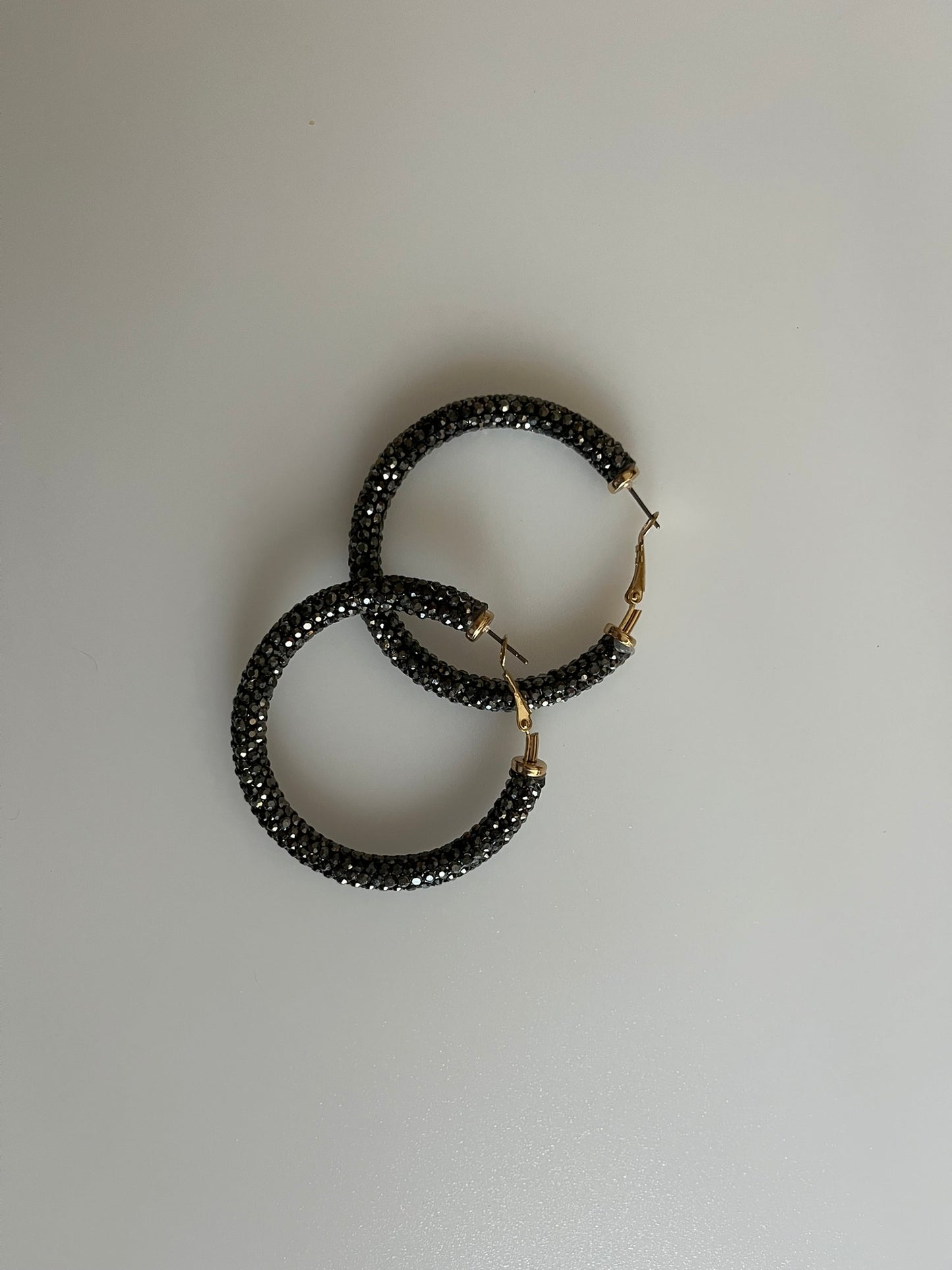 Earrings - Dazzling - Black