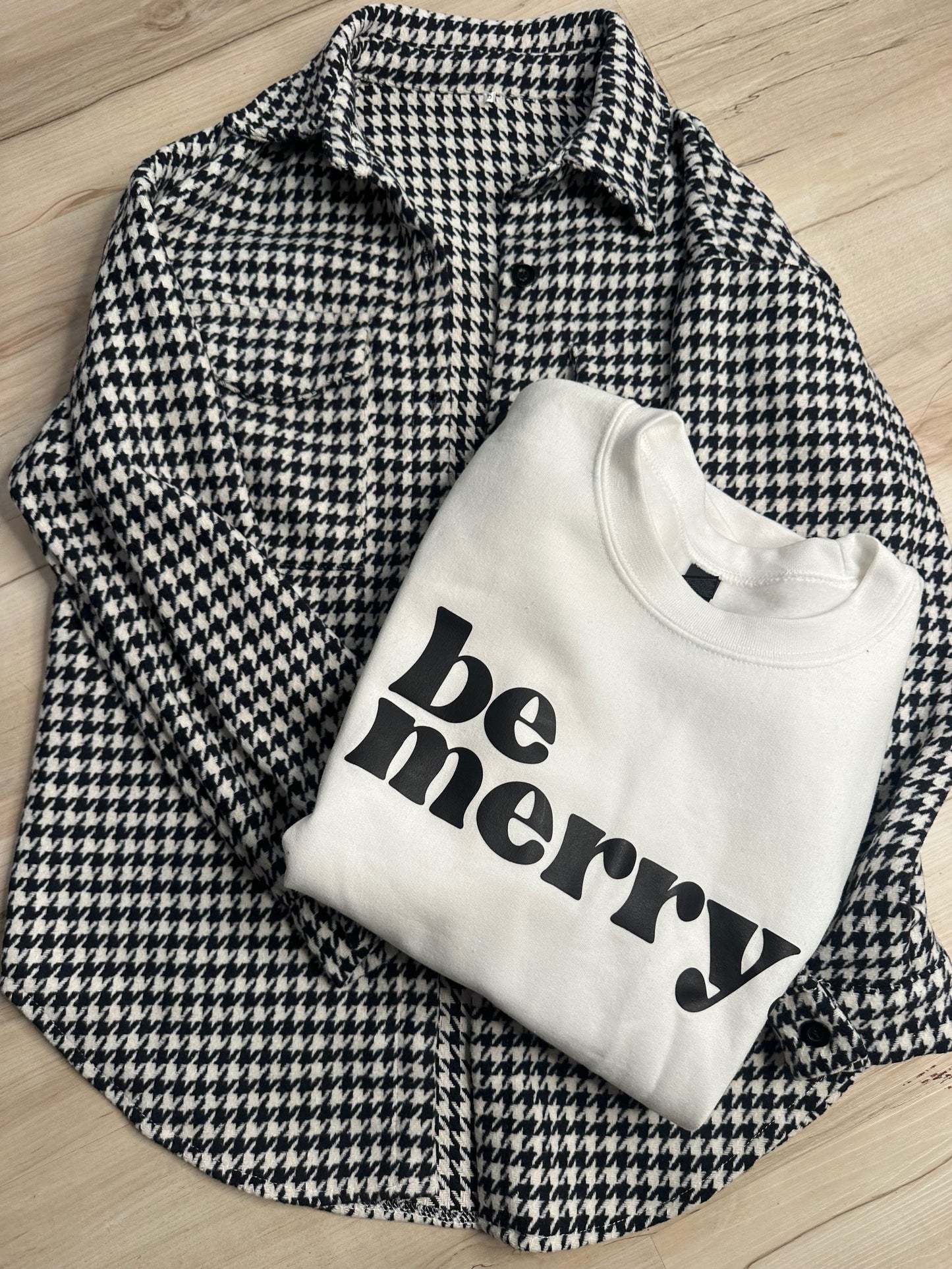 Sweatshirt - Be Merry