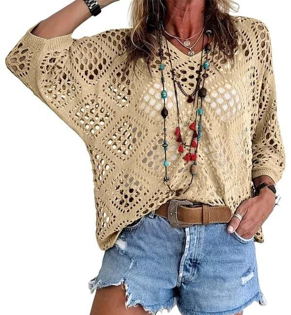 Bohemian Top - Khaki