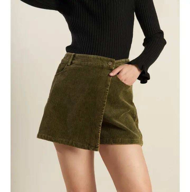 Corduroy Skort