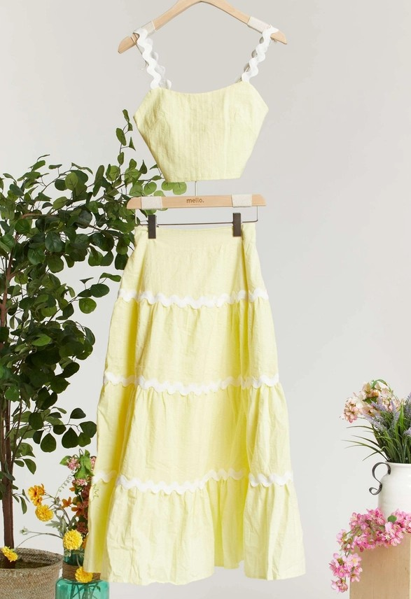 Top & Skirt Set