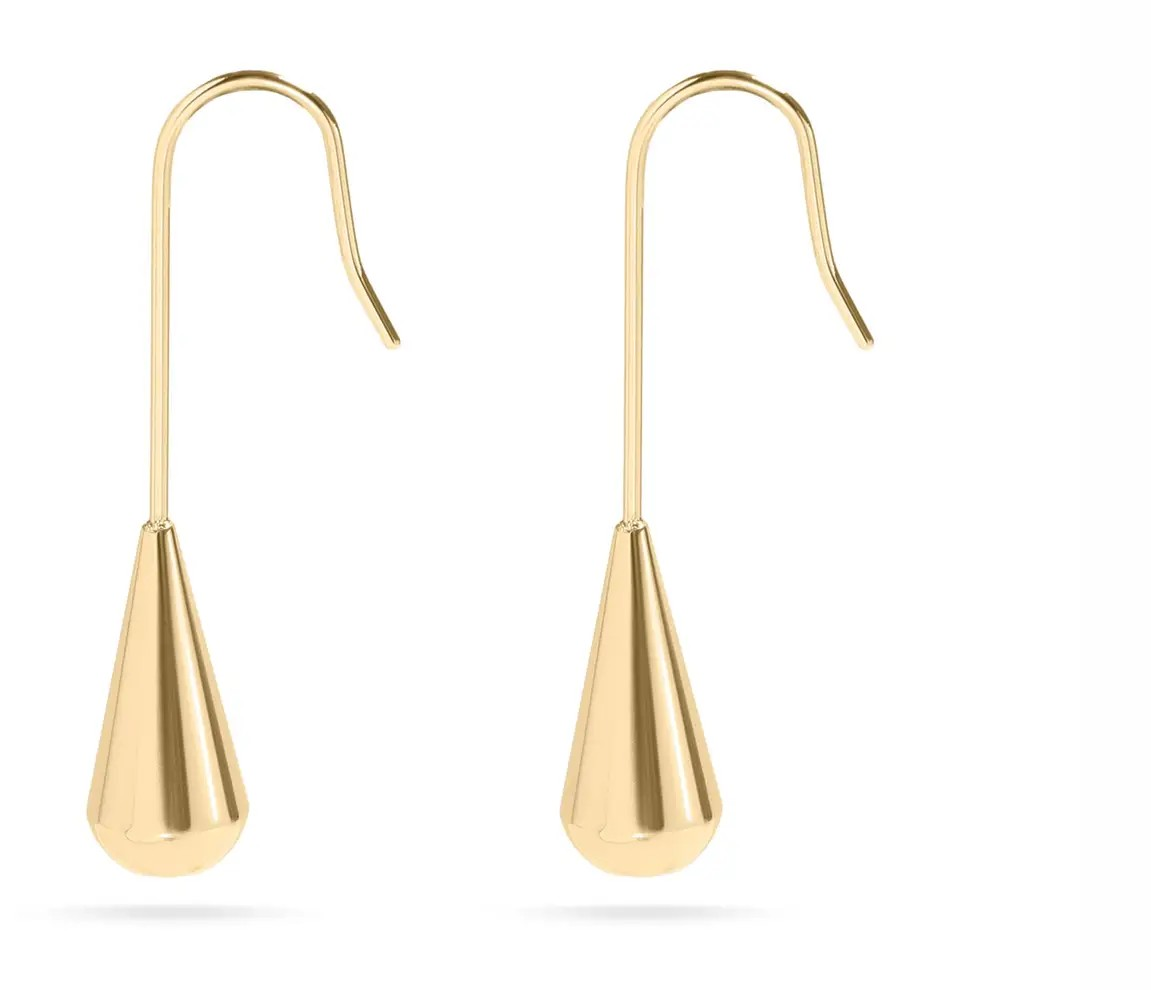 Earrings - Elongated Drop