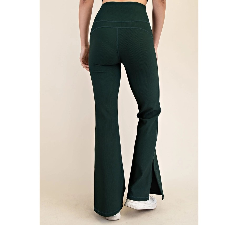 Ribbed Flare Leggings