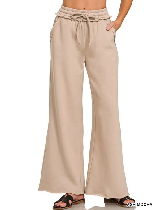 Fleece Pants - Ash Mocha