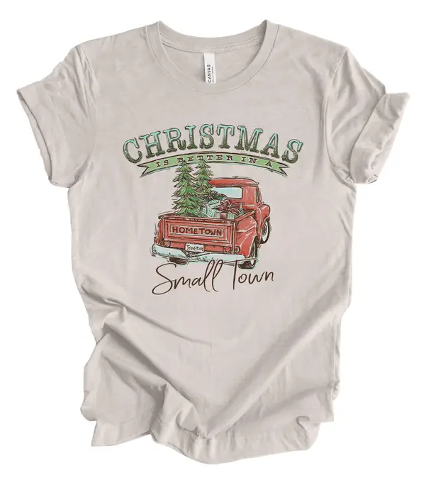 Graphic Tee - Christmas Small Town