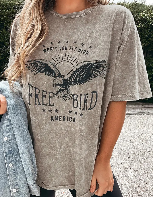 Graphic Tee - Free Bird