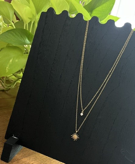 Necklace - Sunburst Charm
