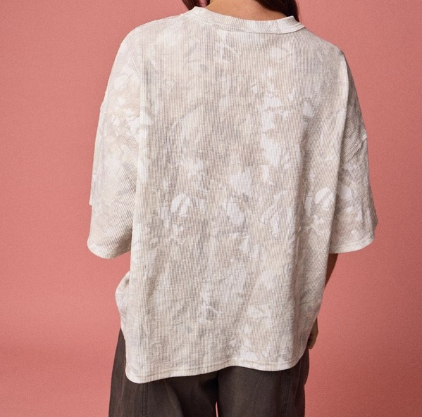 Ribbed Top - Camo