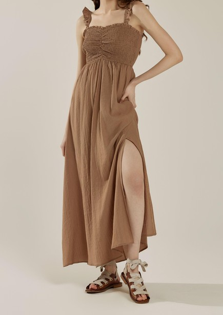 Ruffle Strap Dress