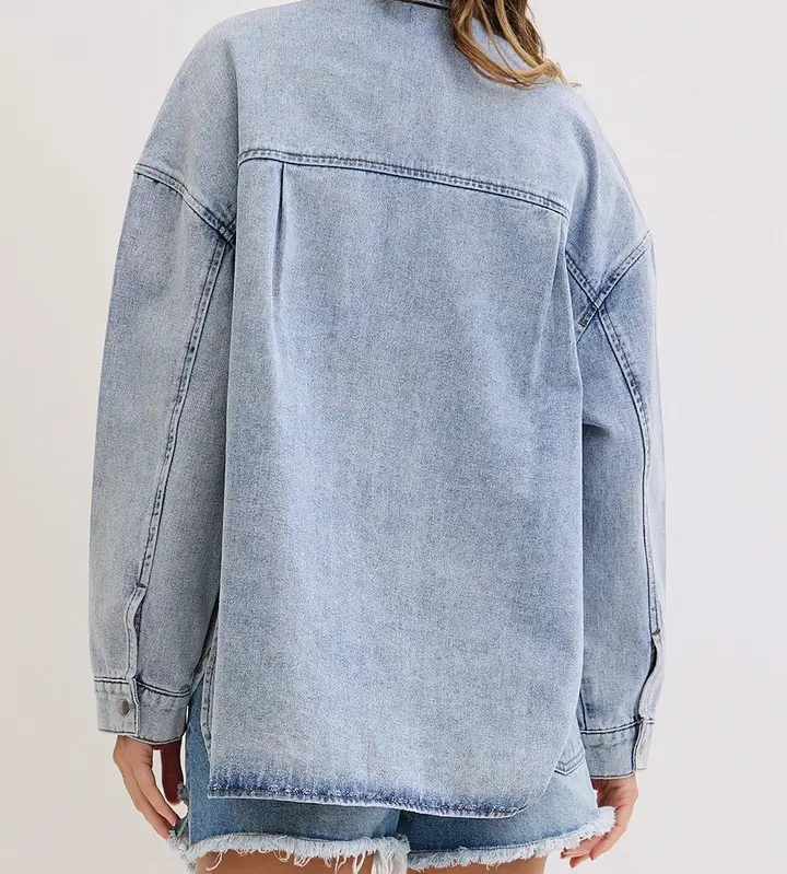 Denim Shacket