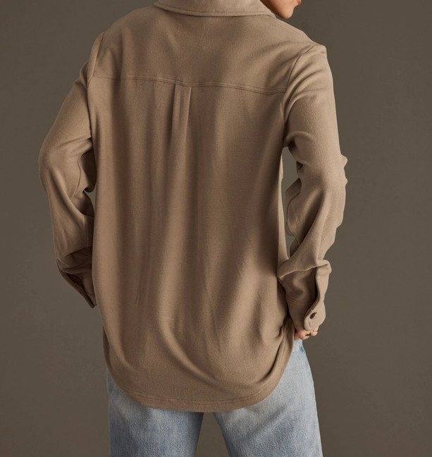 Super Soft Shacket - Taupe