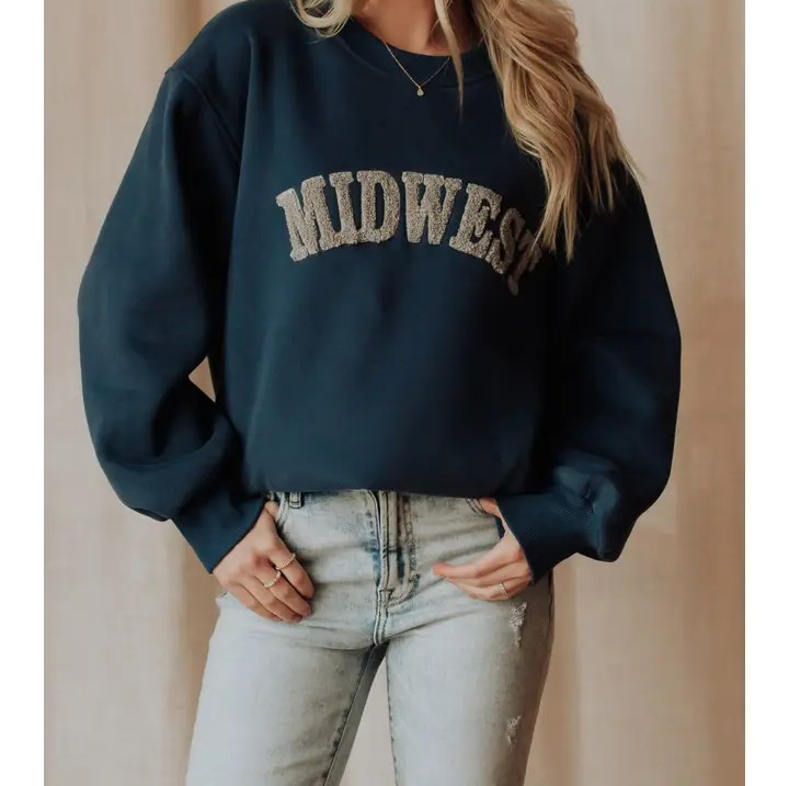 Sweatshirt - Midwest - Dark Blue