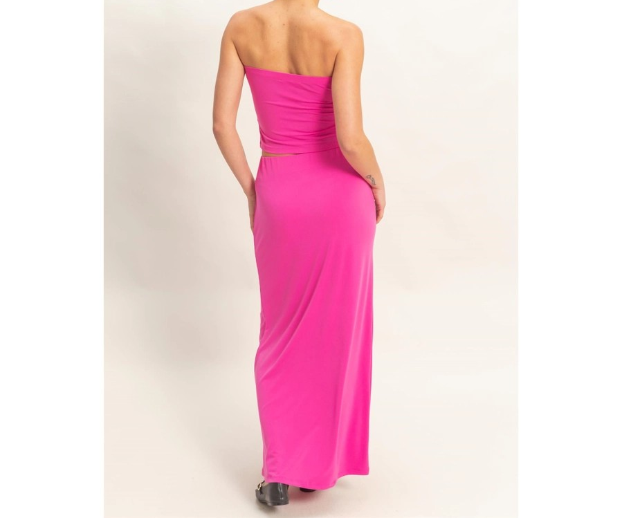 Tube Top and Skirt Set