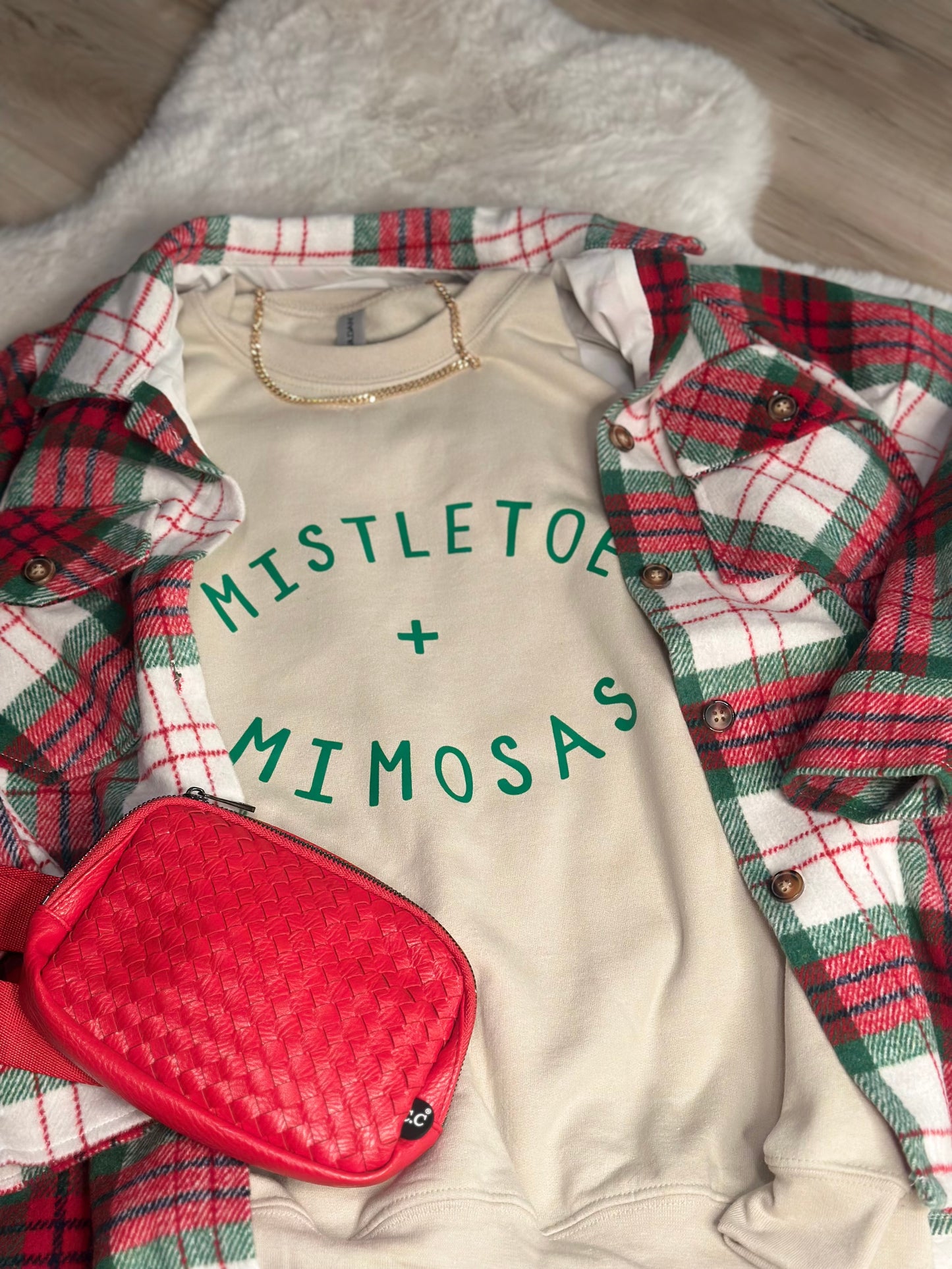 Sweatshirt - Mistletoe and Mimosas
