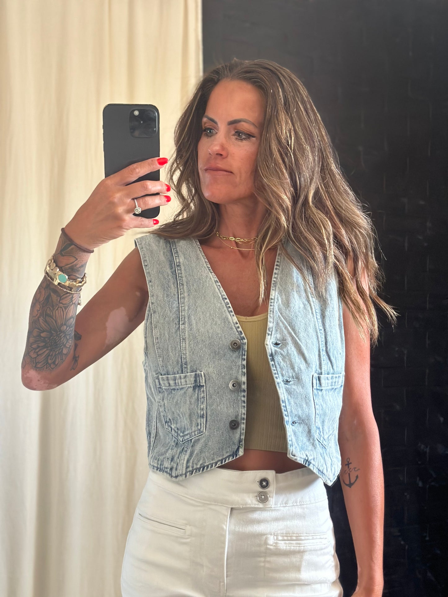 Denim Vest