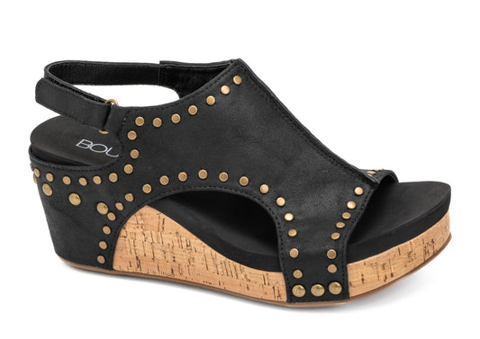 Wedges - Carley Black Oil