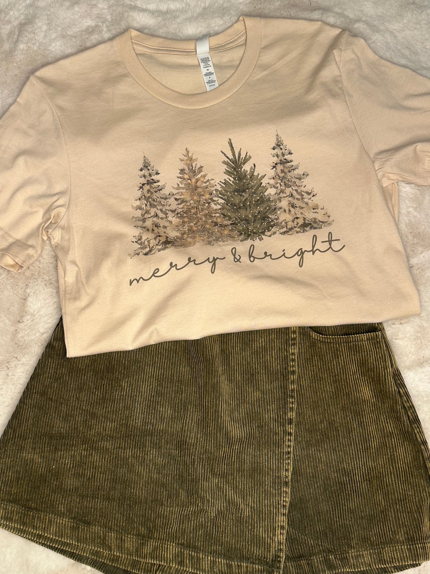 Graphic Tee - Merry and Bright
