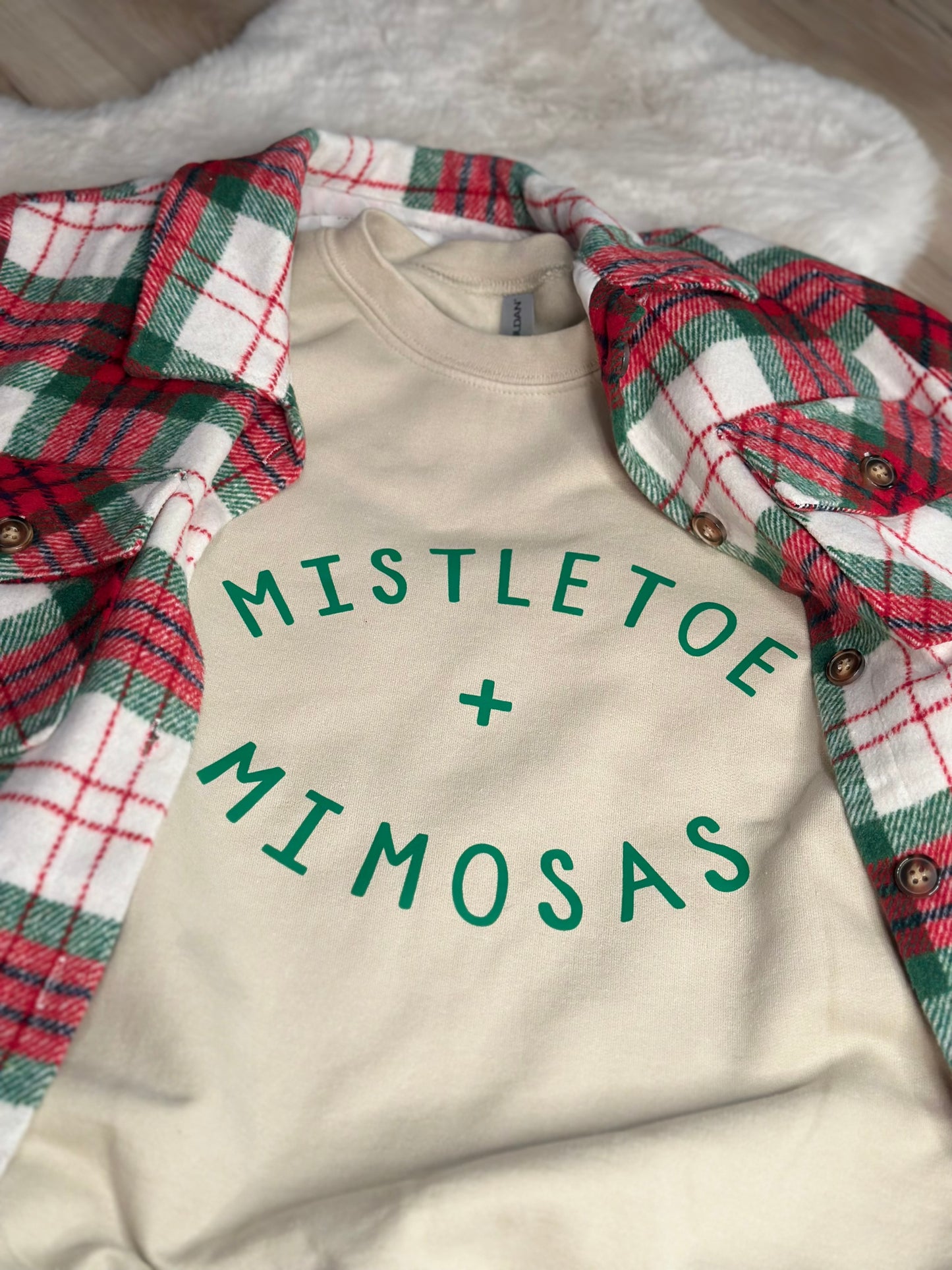 Sweatshirt - Mistletoe and Mimosas