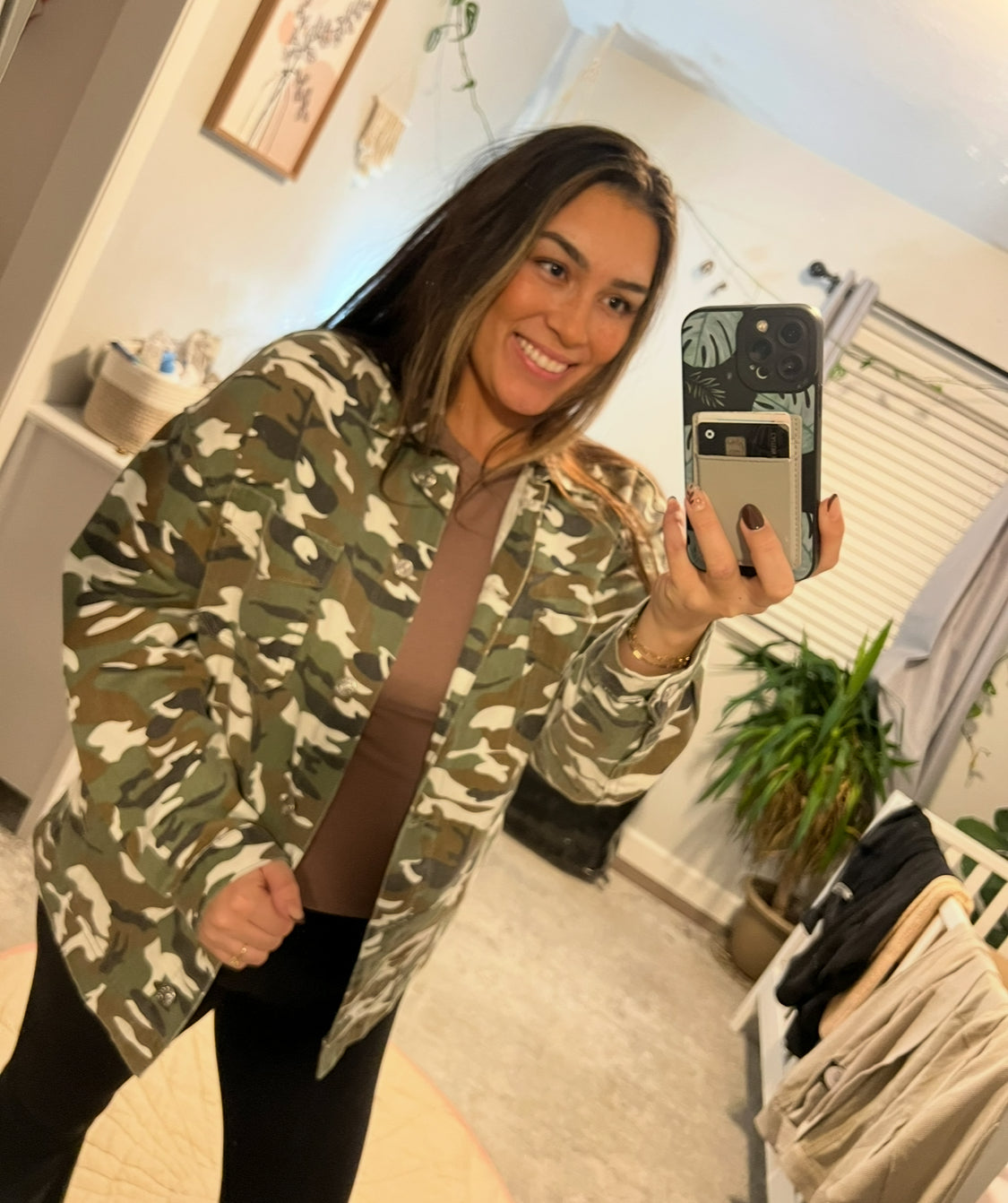 Camo Shacket