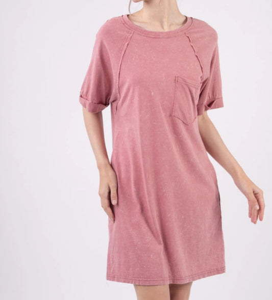 Knit Dress - Mauve