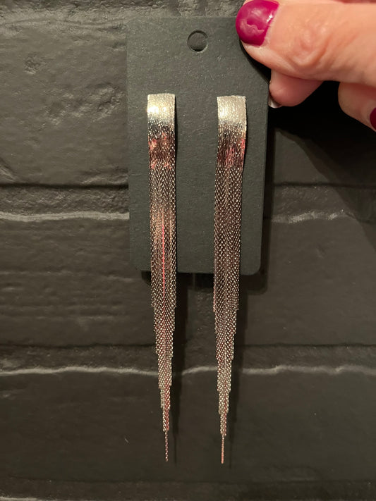 Earrings - Dangle - Silver