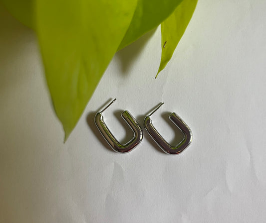 Earrings - Amelia Silver