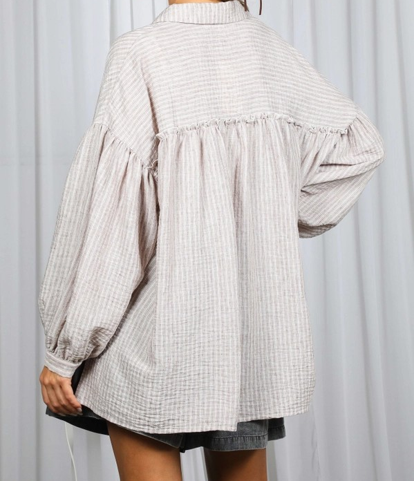 Balloon Sleeve Shirt