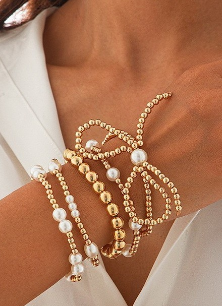 Bracelet - Beaded with Bow