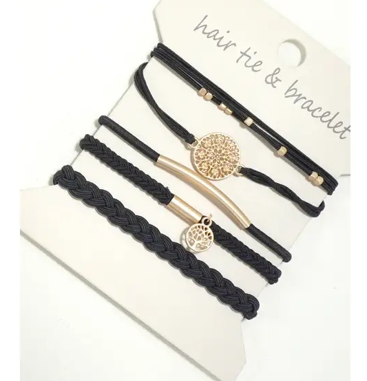 Boho Bracelet Hair Ties
