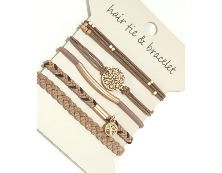 Boho Bracelet Hair Ties