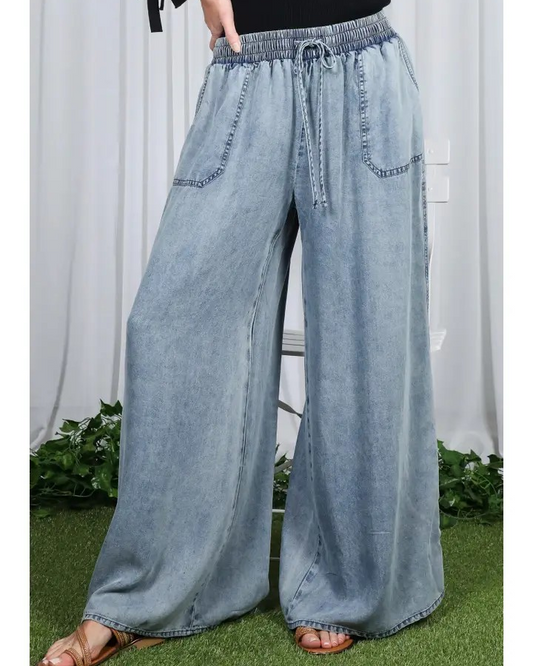 Chambray Jeans