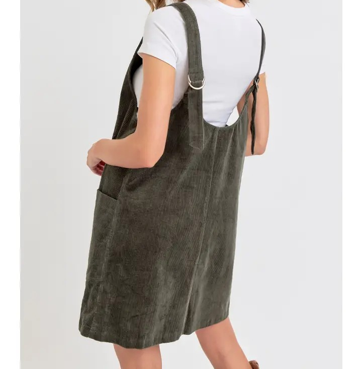 Corduroy Jumper Dress