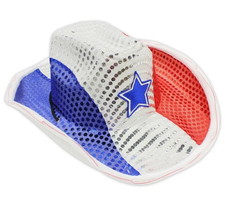 Hat with Flashing Lights
