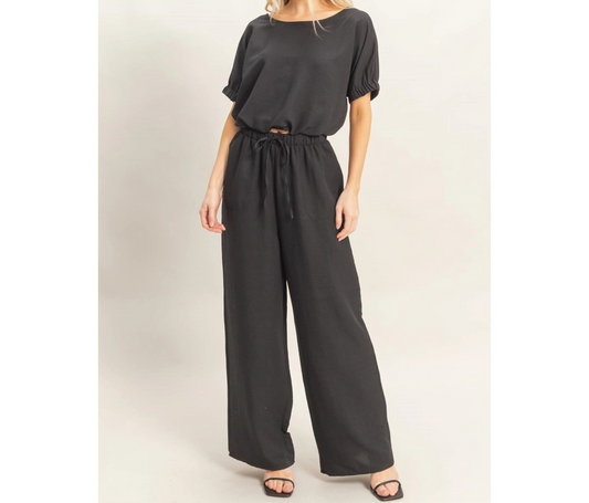 Crop Top & Pants Set