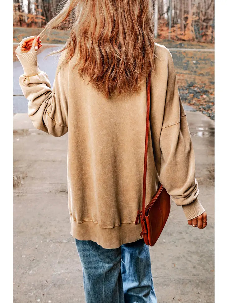 Drop Shoulder Sweatshirt