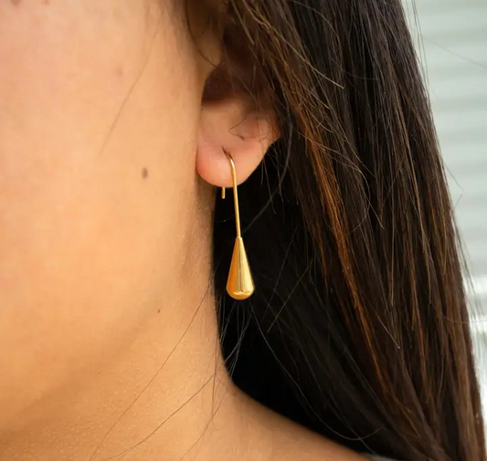 Earrings - Elongated Drop