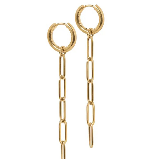 Earrings - Paperclip