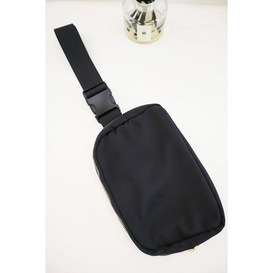 Crossbody Fanny Pack - Black