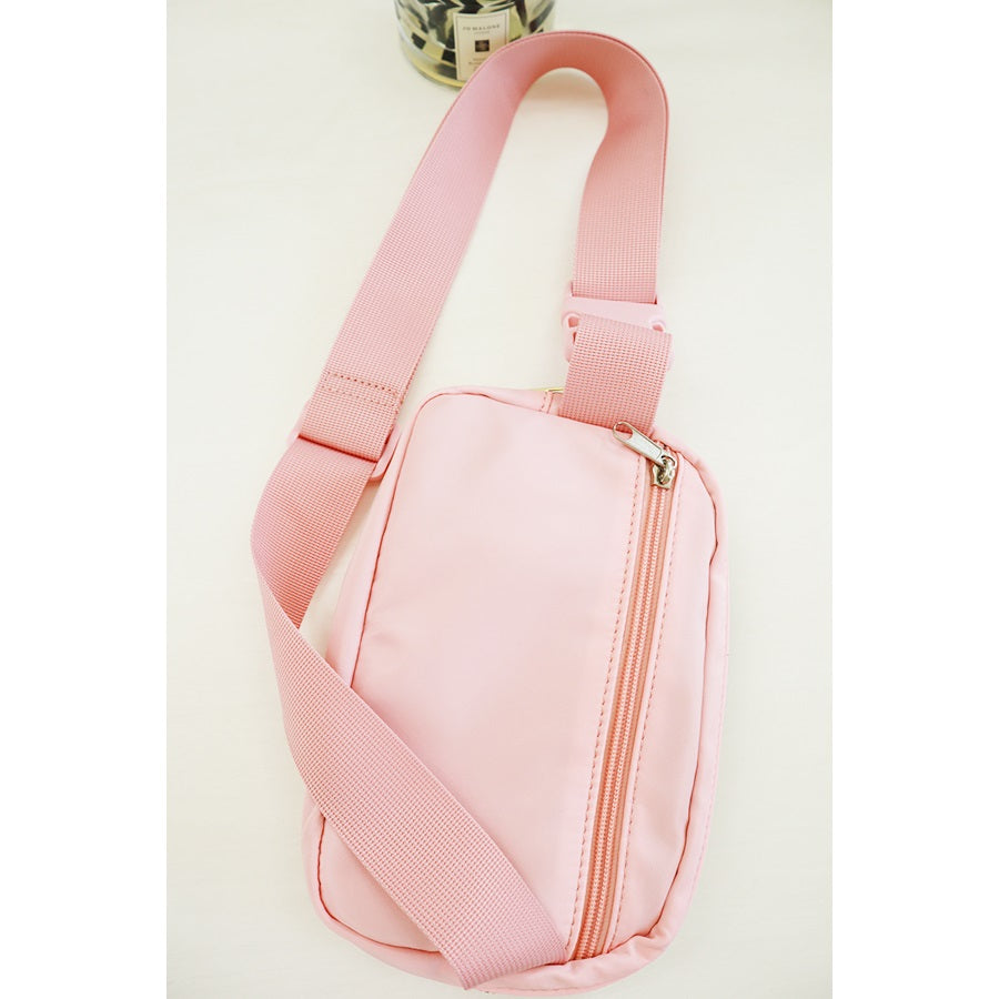 Crossbody Fanny Pack - Light Pink