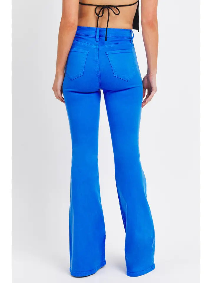 Flare Jeans - Cobalt Blue
