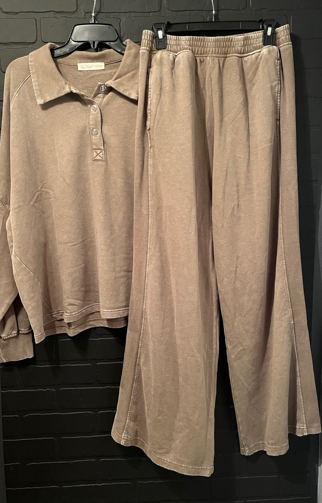 French Terry Top and Pants Set