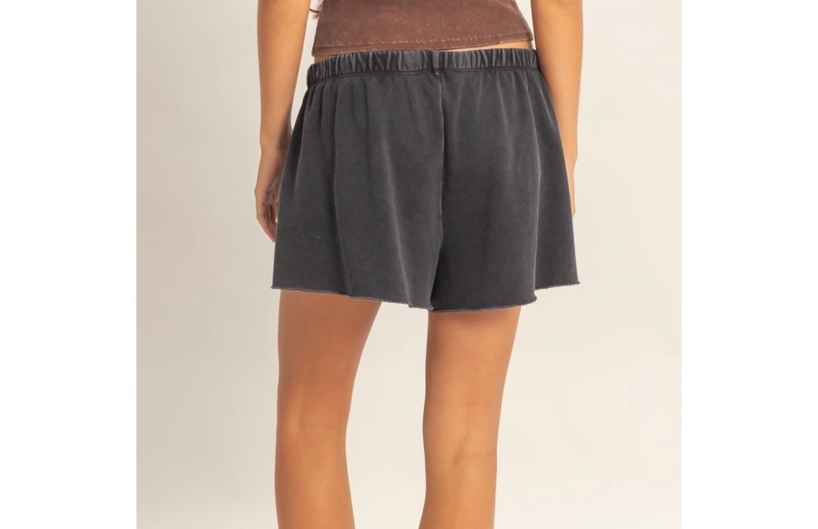 French Terry Shorts - Black