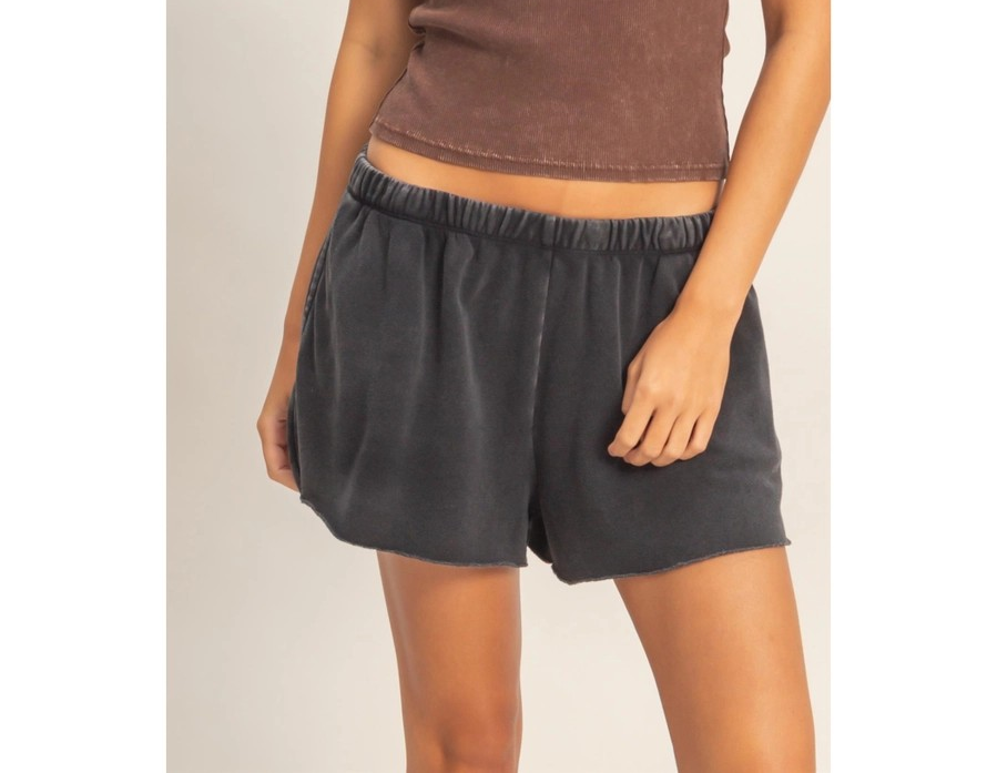 French Terry Shorts - Black