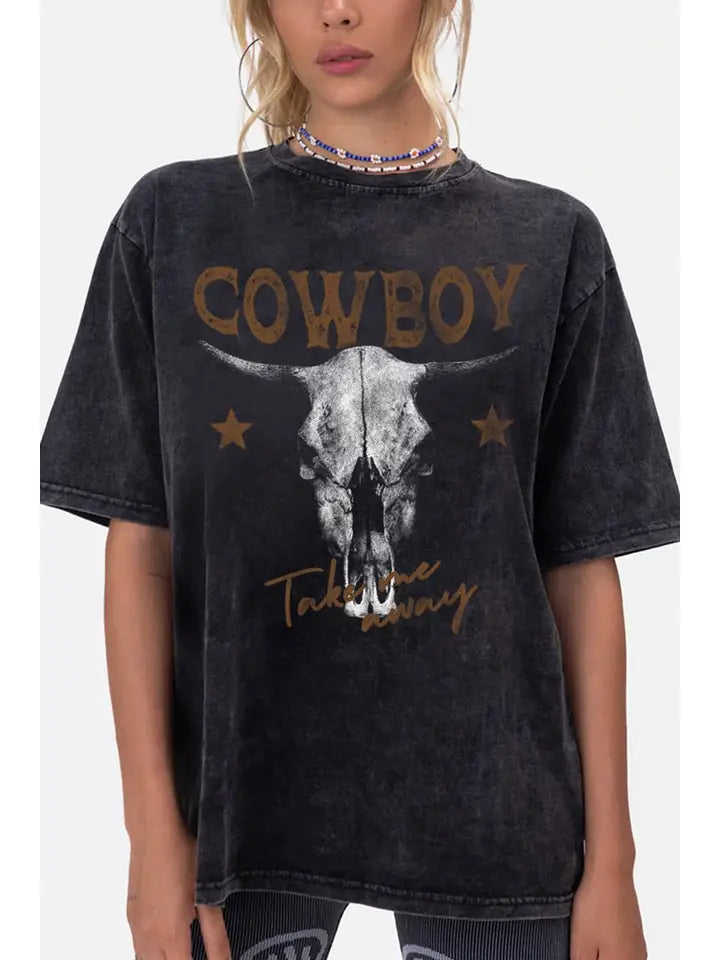 Graphic Tee - Cowboy