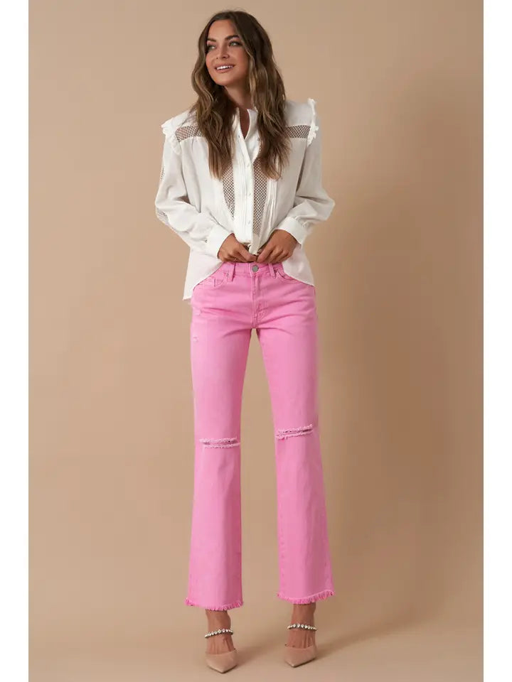 Denim Jeans - Pink