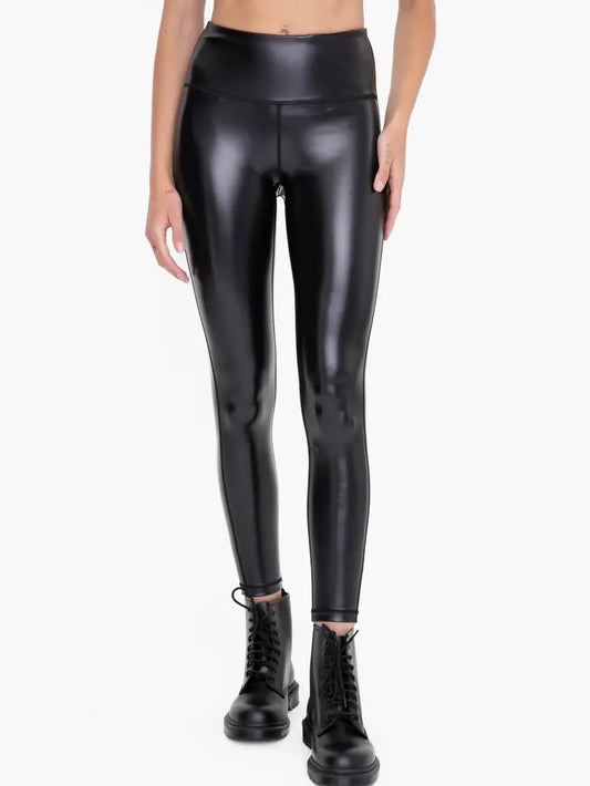 High Waist Leggings - Black