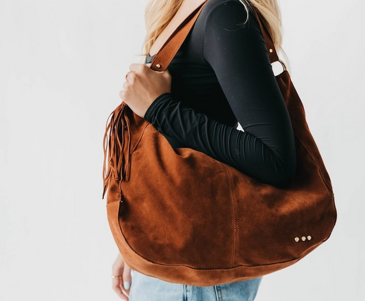 Hobo Shoulder Bag - Chocolate