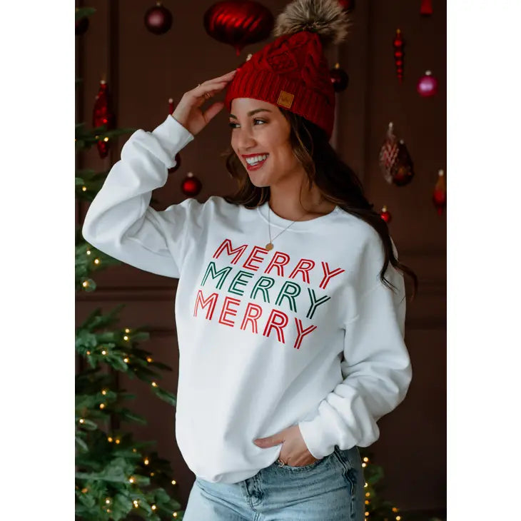 Sweatshirt - Merry Merry Merry